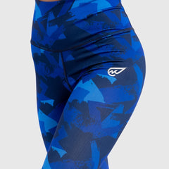 Brushes Blue Legging - Sporty Pro