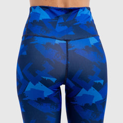 Brushes Blue Legging - Sporty Pro