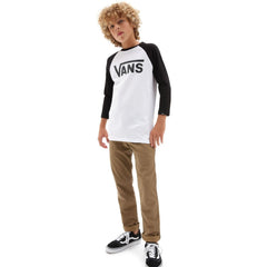 Kids Vans Classic Raglan T-Shirt (8-14+ years) - Sporty Pro