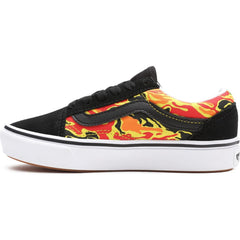 Kids Flame Camo ComfyCush Old Skool Shoes (4-8 years) - Sporty Pro