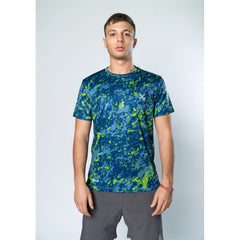 Nexus Blue Camo Training Top - Sporty Pro