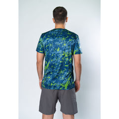 Nexus Blue Camo Training Top - Sporty Pro
