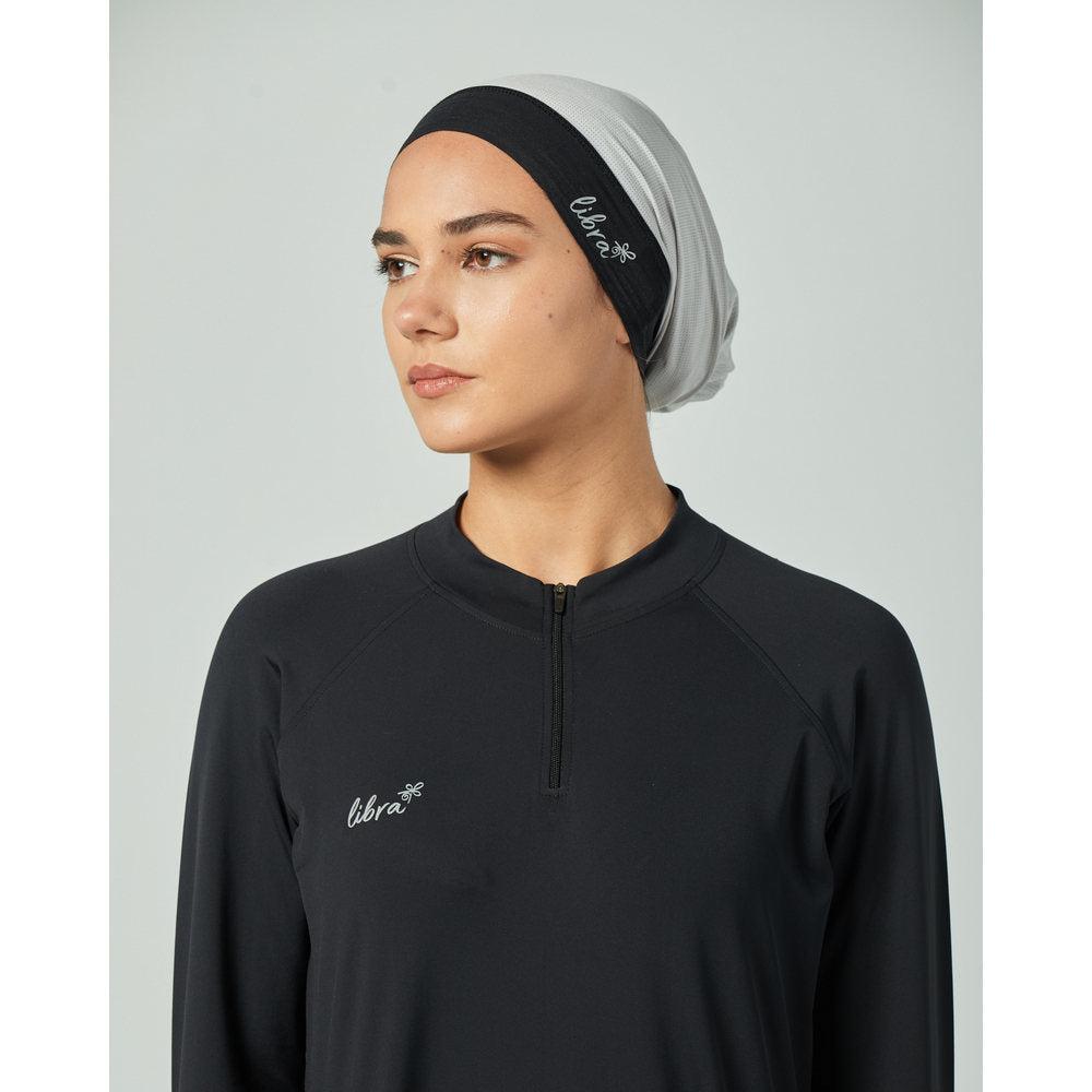 Raindrop Grey Neck Free Bandana - Sporty Pro