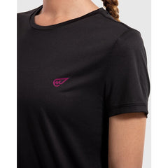 Solid Color Training Crew in Black - Sporty Pro