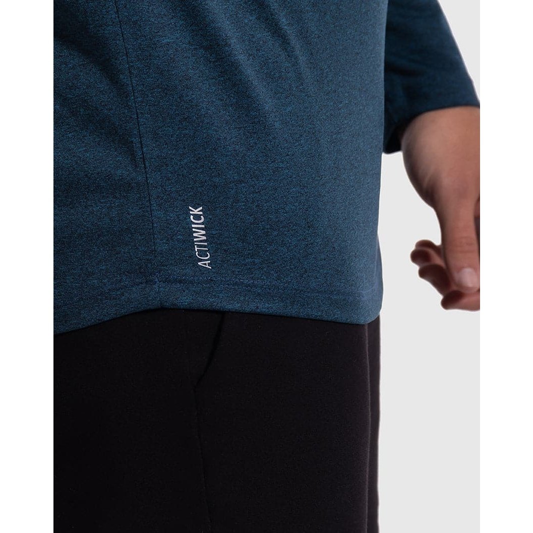 Navy Long Sleeve Training Crew - Sporty Pro