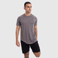 Muscle Fit Training T-shirt in Grey - Sporty Pro