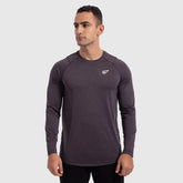 Black Long Sleeve Training Crew - Sporty Pro