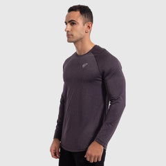 Black Long Sleeve Training Crew - Sporty Pro