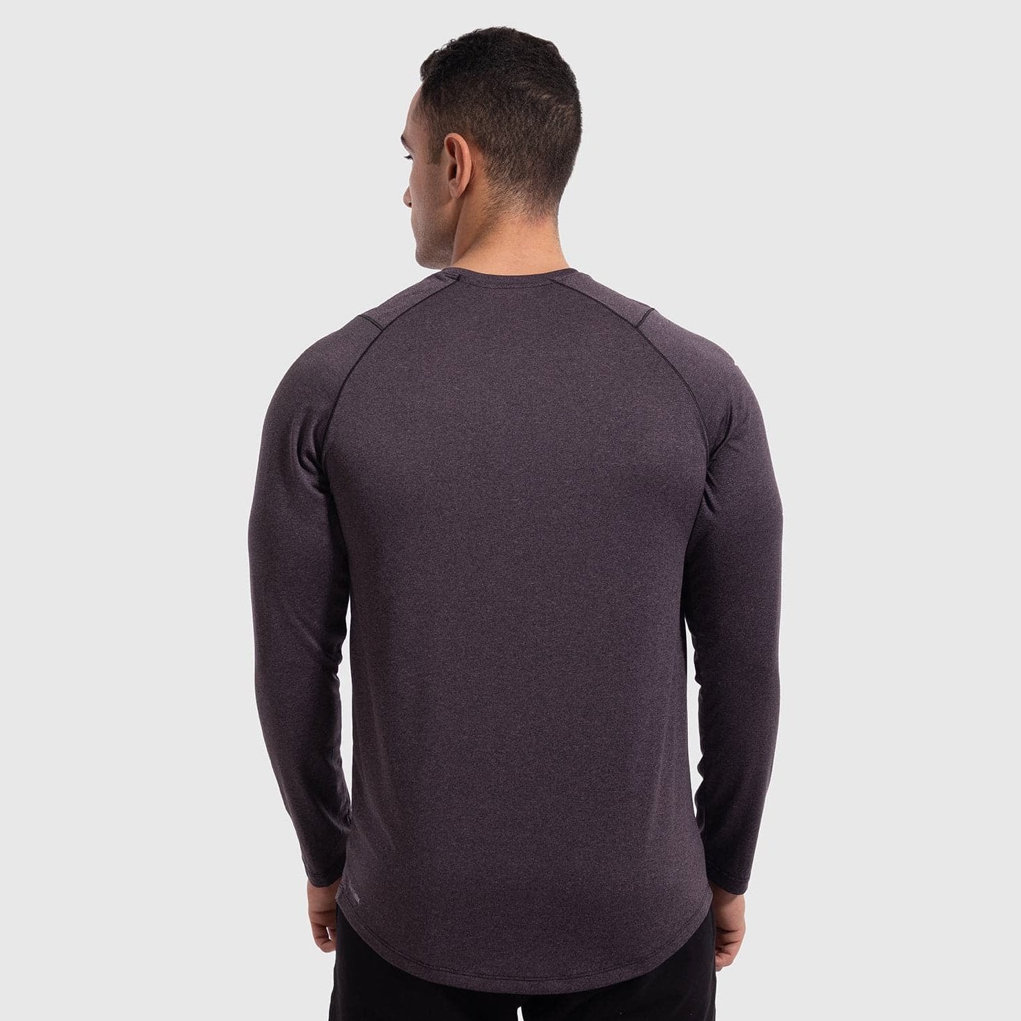 Black Long Sleeve Training Crew - Sporty Pro
