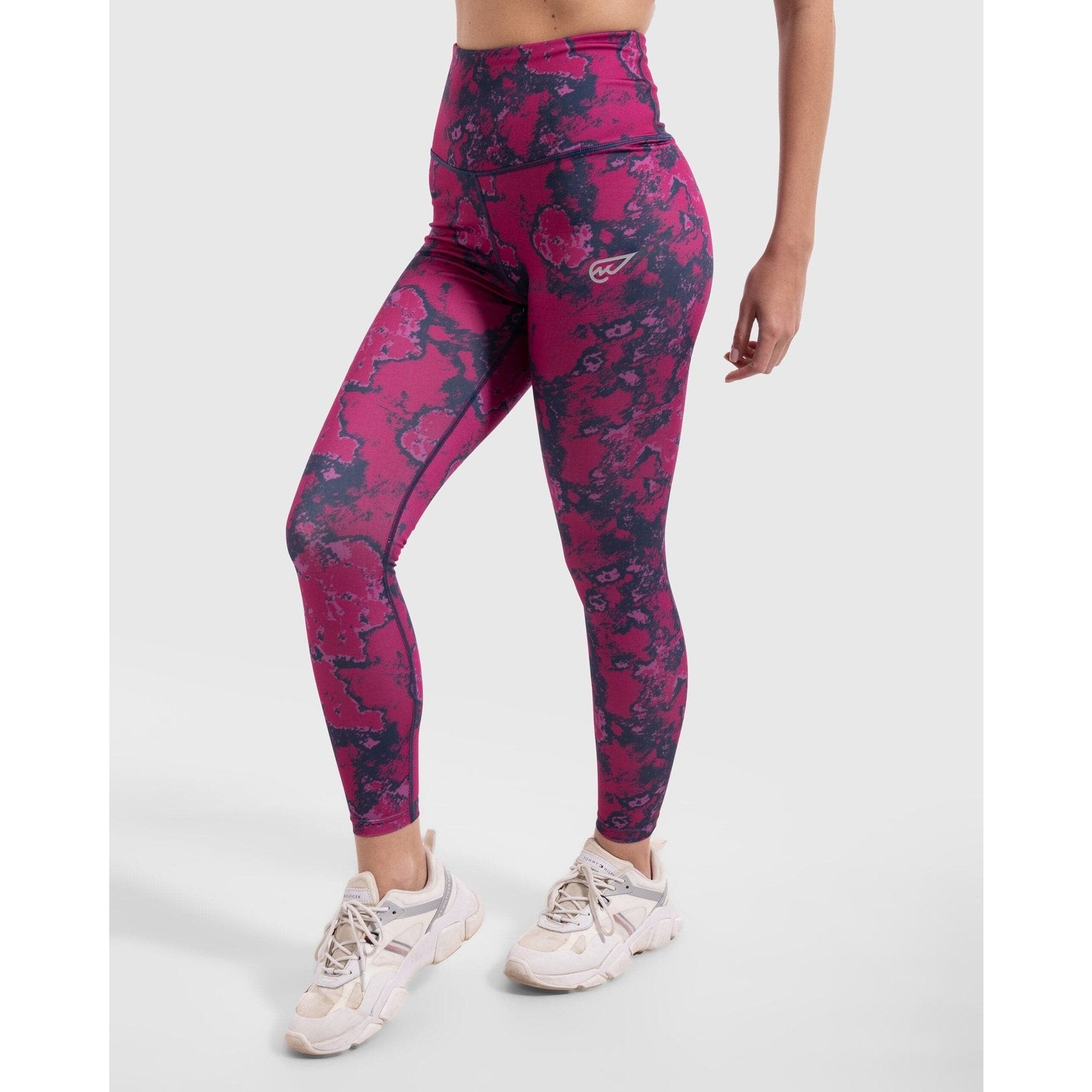 Lava Print Legging in Purple - Sporty Pro