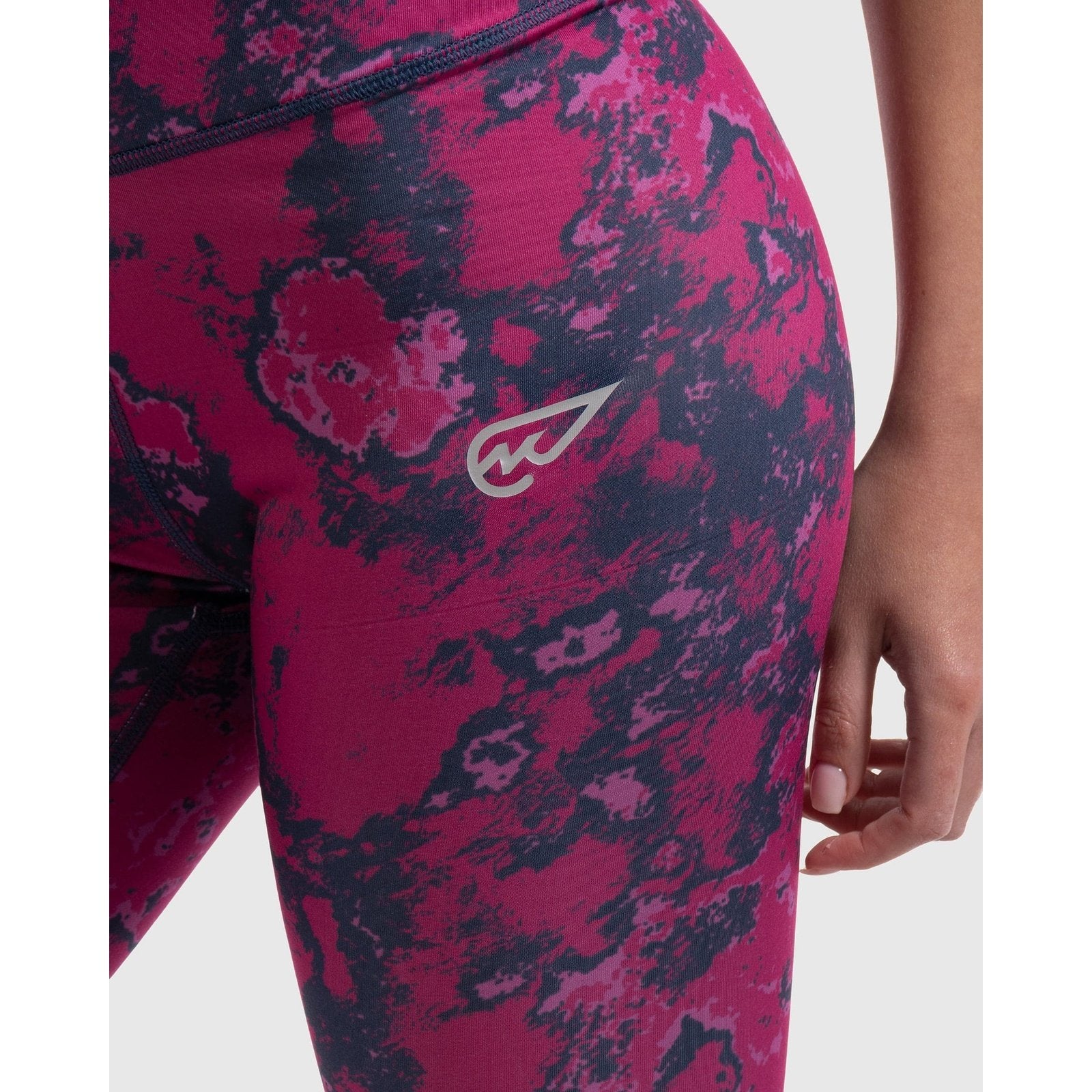 Lava Print Legging in Purple - Sporty Pro