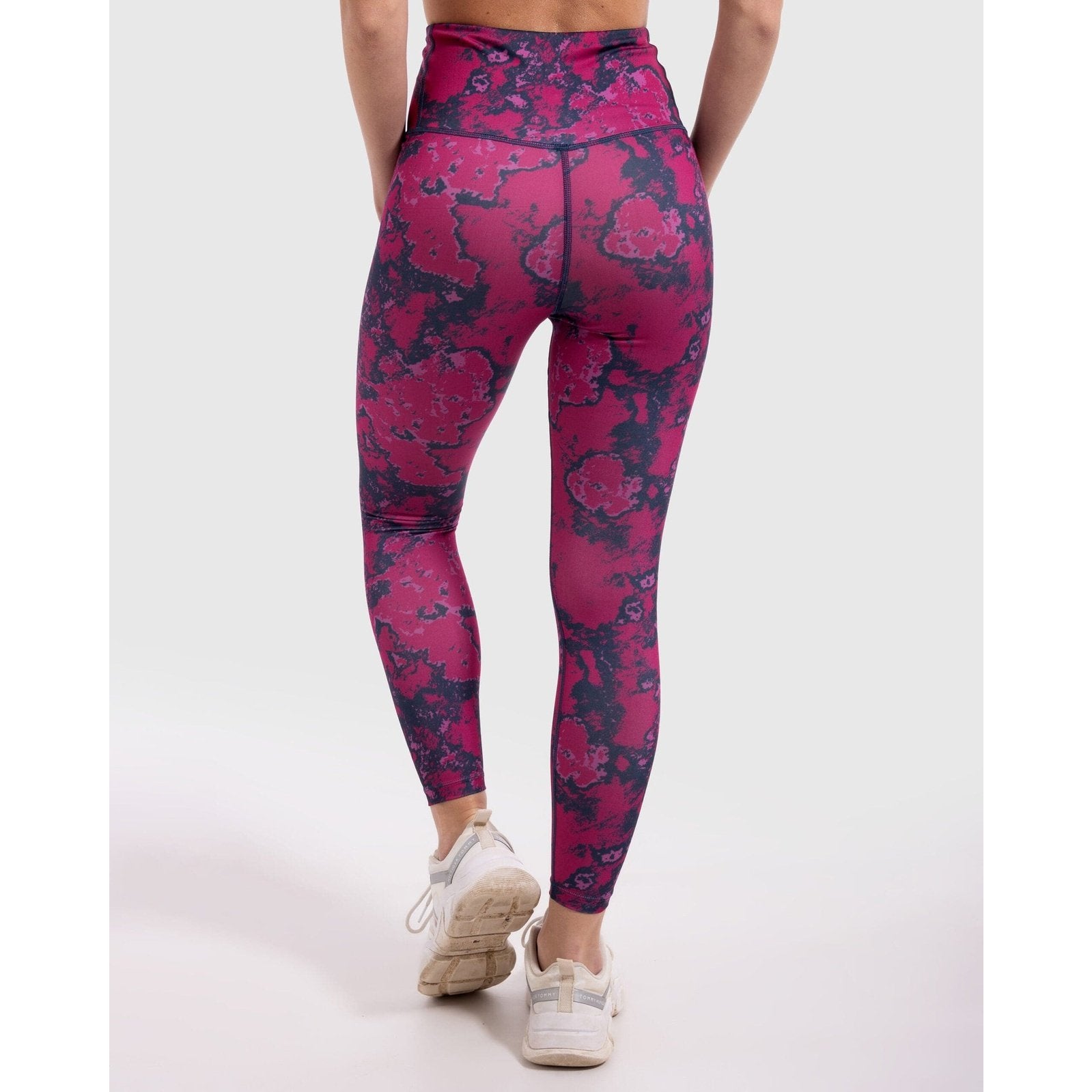 Lava Print Legging in Purple - Sporty Pro