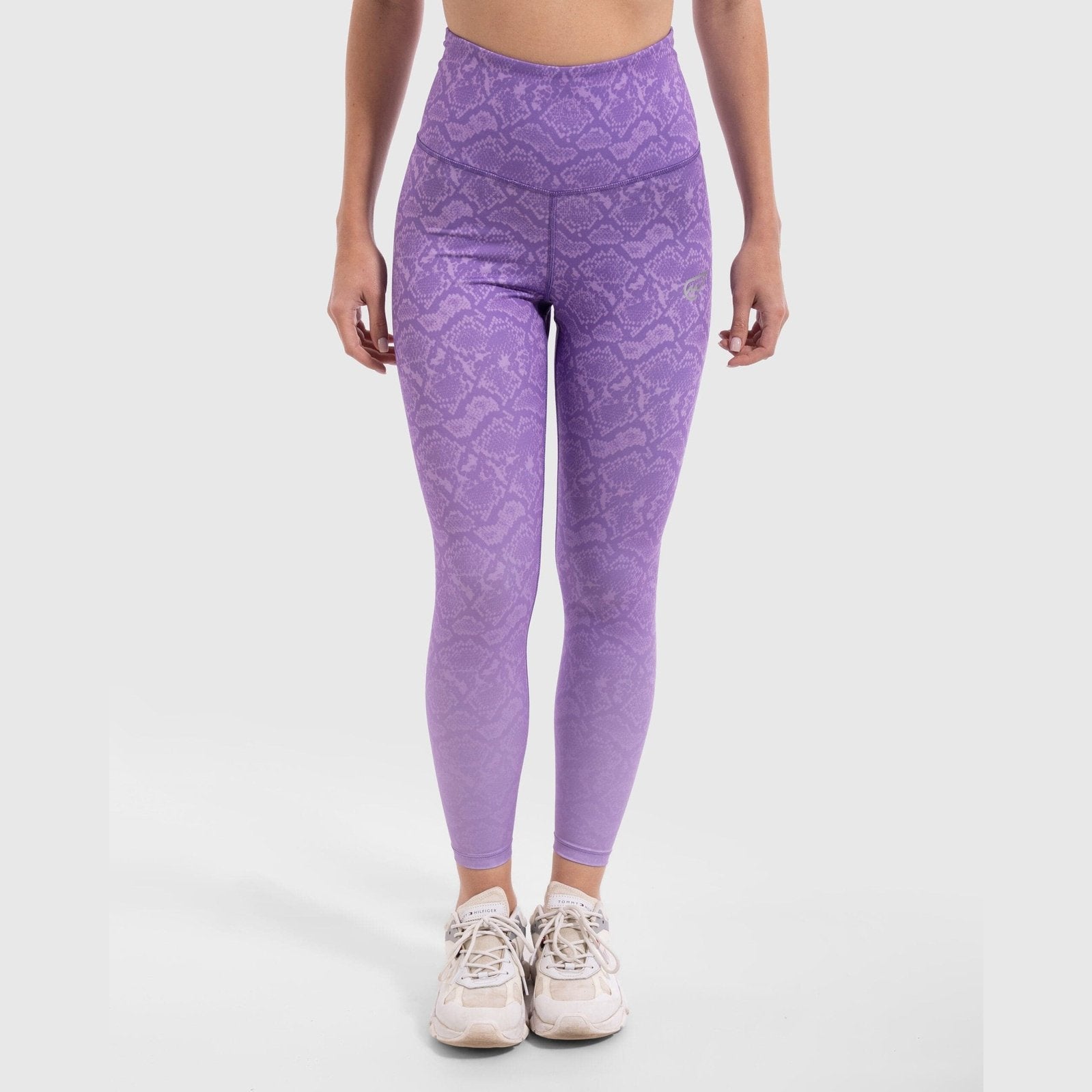 Snake Skin Print Legging in Lilac - Sporty Pro