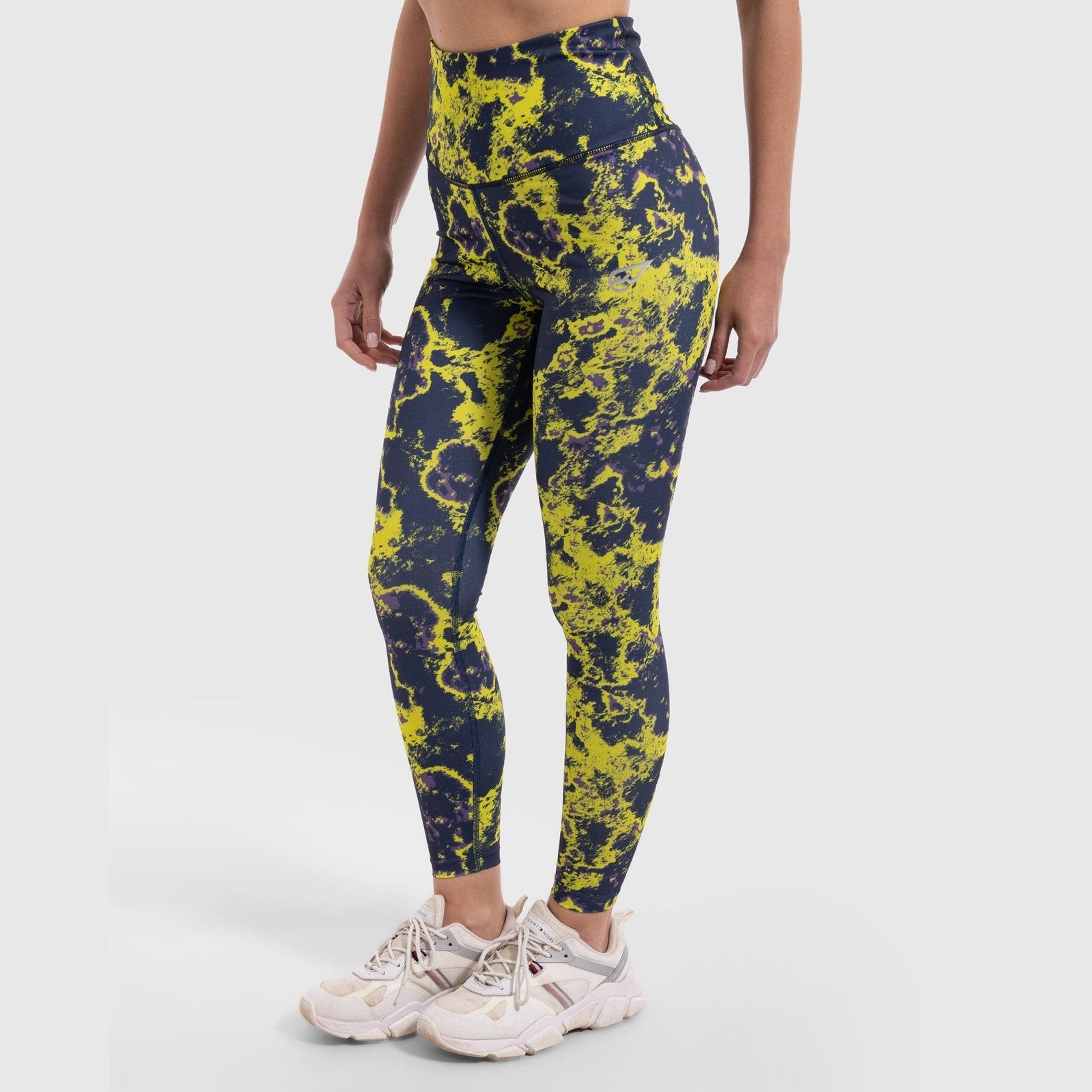 Lava Print Legging in Neon - Sporty Pro