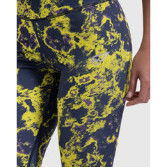Lava Print Legging in Neon - Sporty Pro