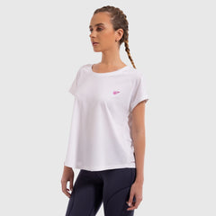 Unravel Tie Back Top in White