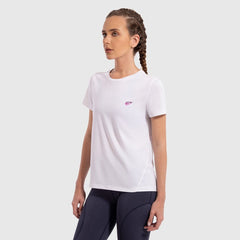 Solid Color Training Crew in White - Sporty Pro