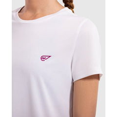 Solid Color Training Crew in White - Sporty Pro