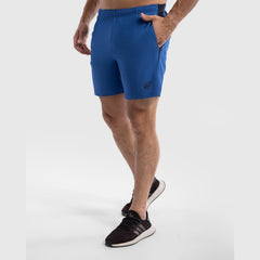 Cross Line Training Short in Blue - Sporty Pro
