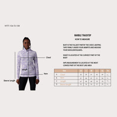 Purple Marble Track Top - Sporty Pro