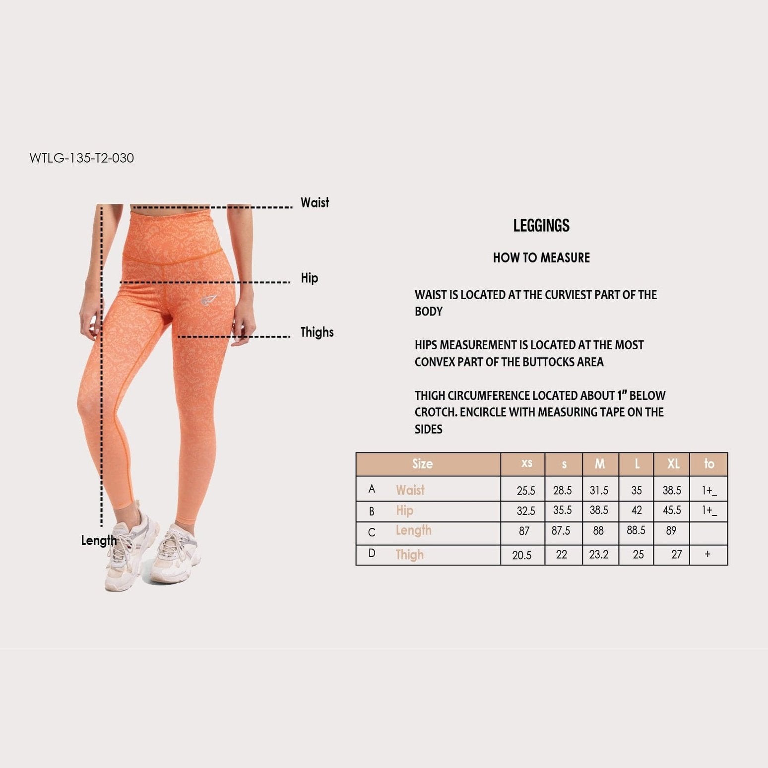Snake Skin Print Legging in Coral - Sporty Pro