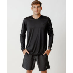 Embroidered long-sleeve T-shirt