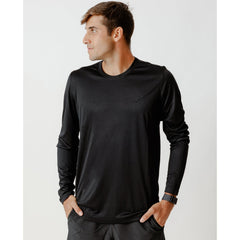 Embroidered long-sleeve T-shirt