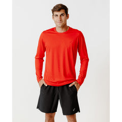 Embroidered long-sleeve T-shirt