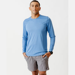 Embroidered long-sleeve T-shirt