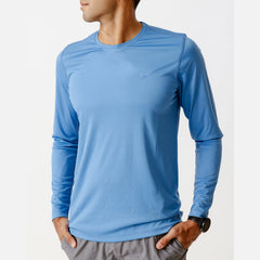 Embroidered long-sleeve T-shirt