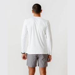 Embroidered long-sleeve T-shirt