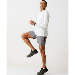 Embroidered long-sleeve T-shirt