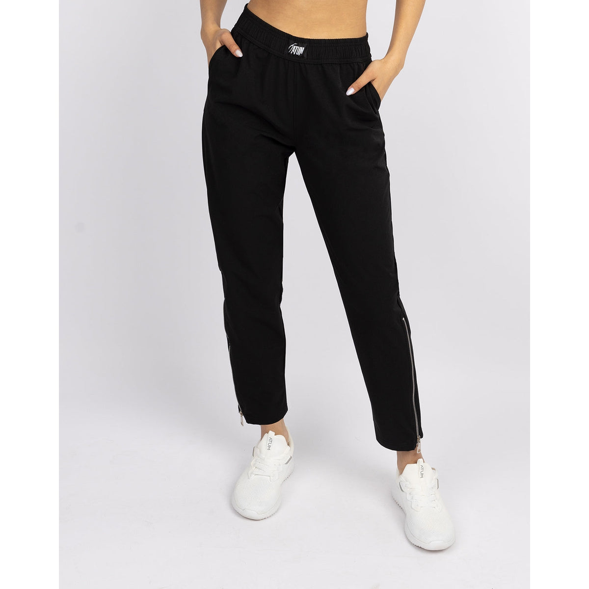 Sports Slit Zipper Women's Pants