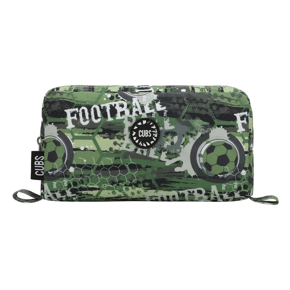 Army Green Football Pencil Case