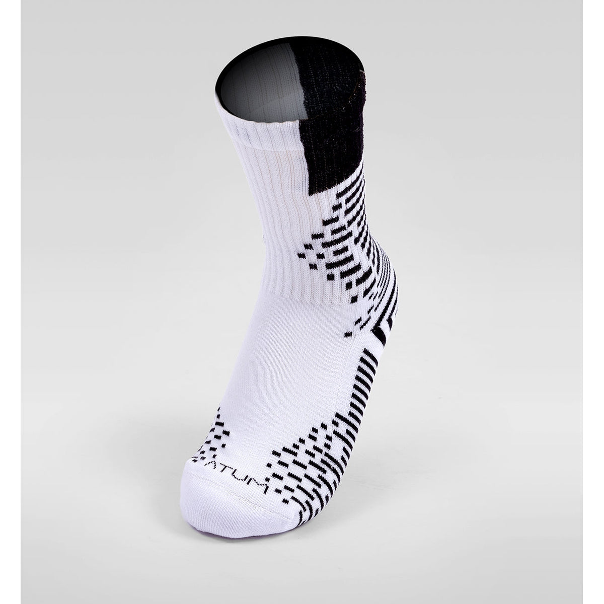 ATUM| Men Long Training Socks - White
