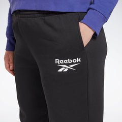 Reebok Identity Logo Fleece Joggers (Plus Size)