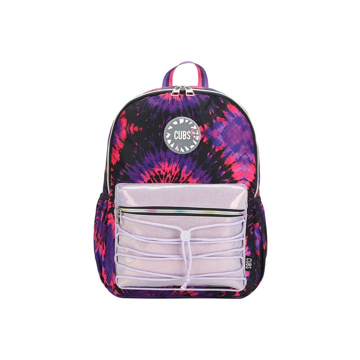 Black & Purple tie dye Backpack