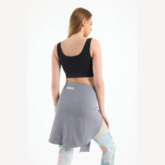 Cool grey hip cover with sleeves