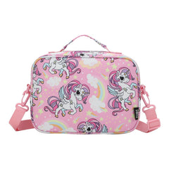 Baby Pink Unicorn & Rainbows Lunchbag