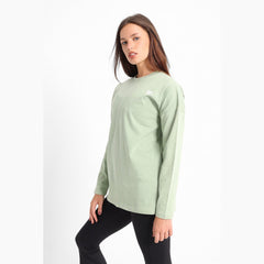 Oversized seam t-shirt in pastel green