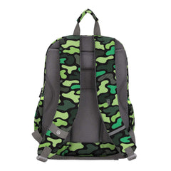 Football Green Camo Backpack
