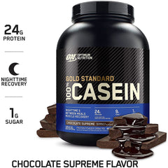 Gold Standard 100 Micellar Casein Protein Powder - Chocolate Supreme 1.8 Kgs (3.97 lbs)