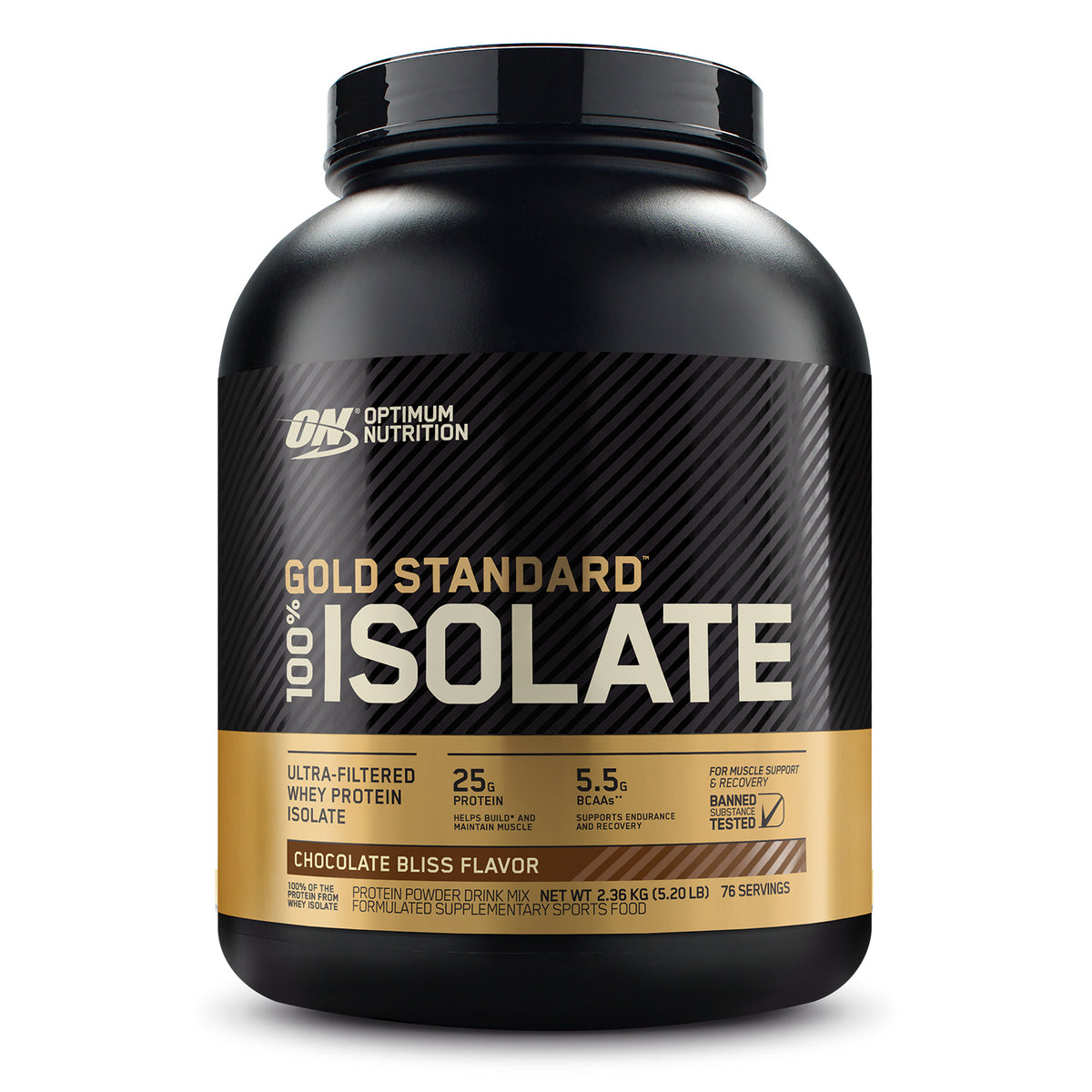 Gold Standard 100 Isolate Ultra Filtered Whey Protein - Chocolate Bliss 236 Kgs (52 lbs)