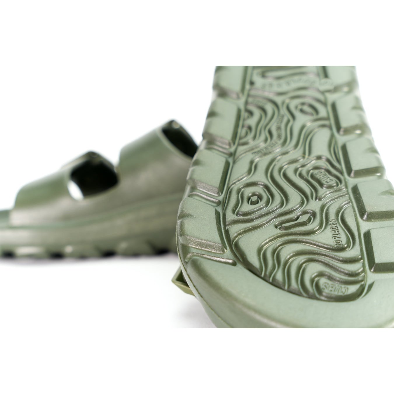 Army Green Safari Sandals