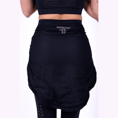 Mesh Black Hip Cover With Sleeves