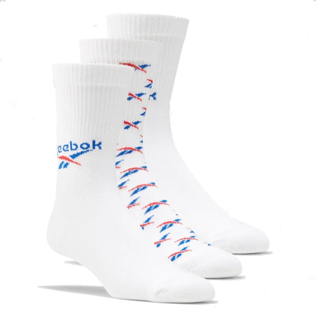 Reebok Set of 3 unisex Classics Fold-Over socks