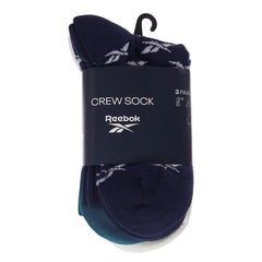 Reebok Classics Fold-Over Crew Socks 3 Pairs