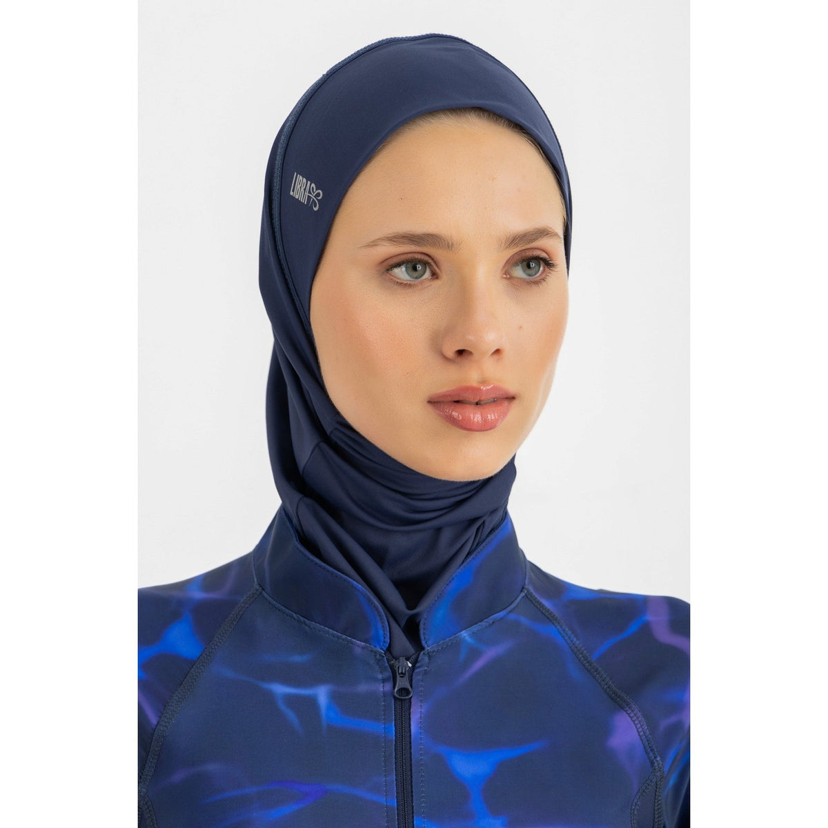 Midnight Blue  Ultra-Fit Swim Hijab