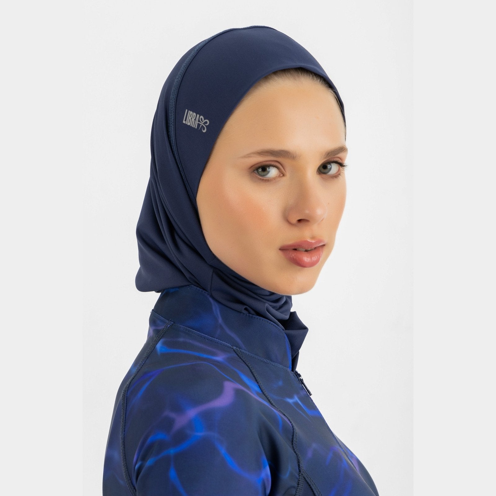 Midnight Blue  Ultra-Fit Swim Hijab