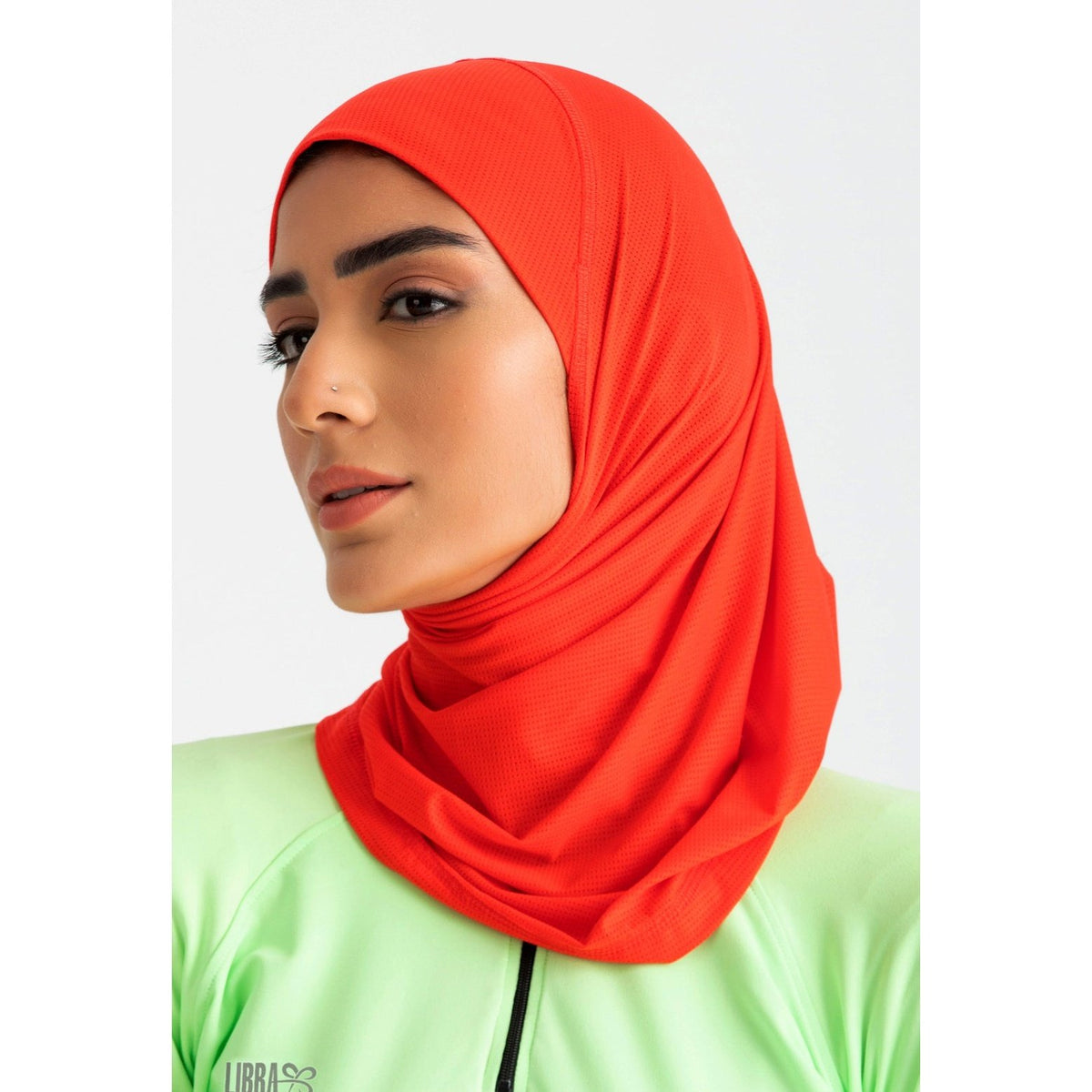 Crimson Red Performance Veil